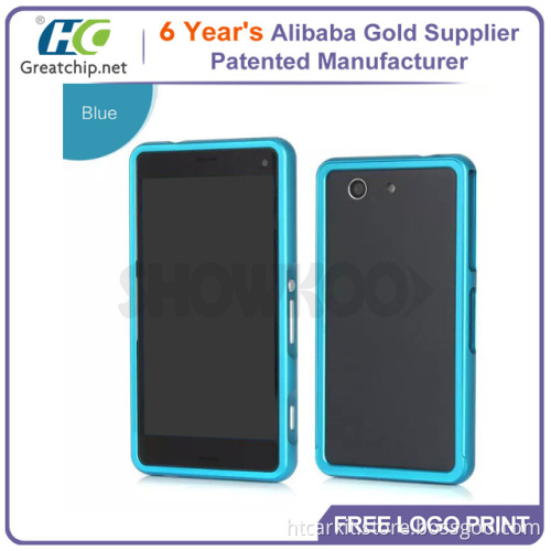 Mobile phone case for Sony z4mini aluminum bumper case High quality Factory price